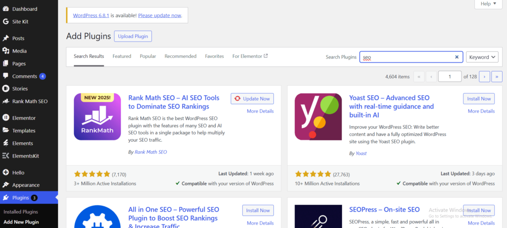 blog in patna with wordpress plugins